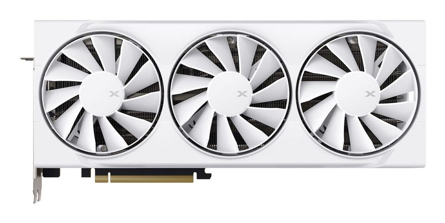 XFX Radeon RX 9070 XT SWIFT WHITE OC – PCIe Grafikkarte – 3×DP, 1×HDMI, PCIe 5.0, 2×8‑Pin