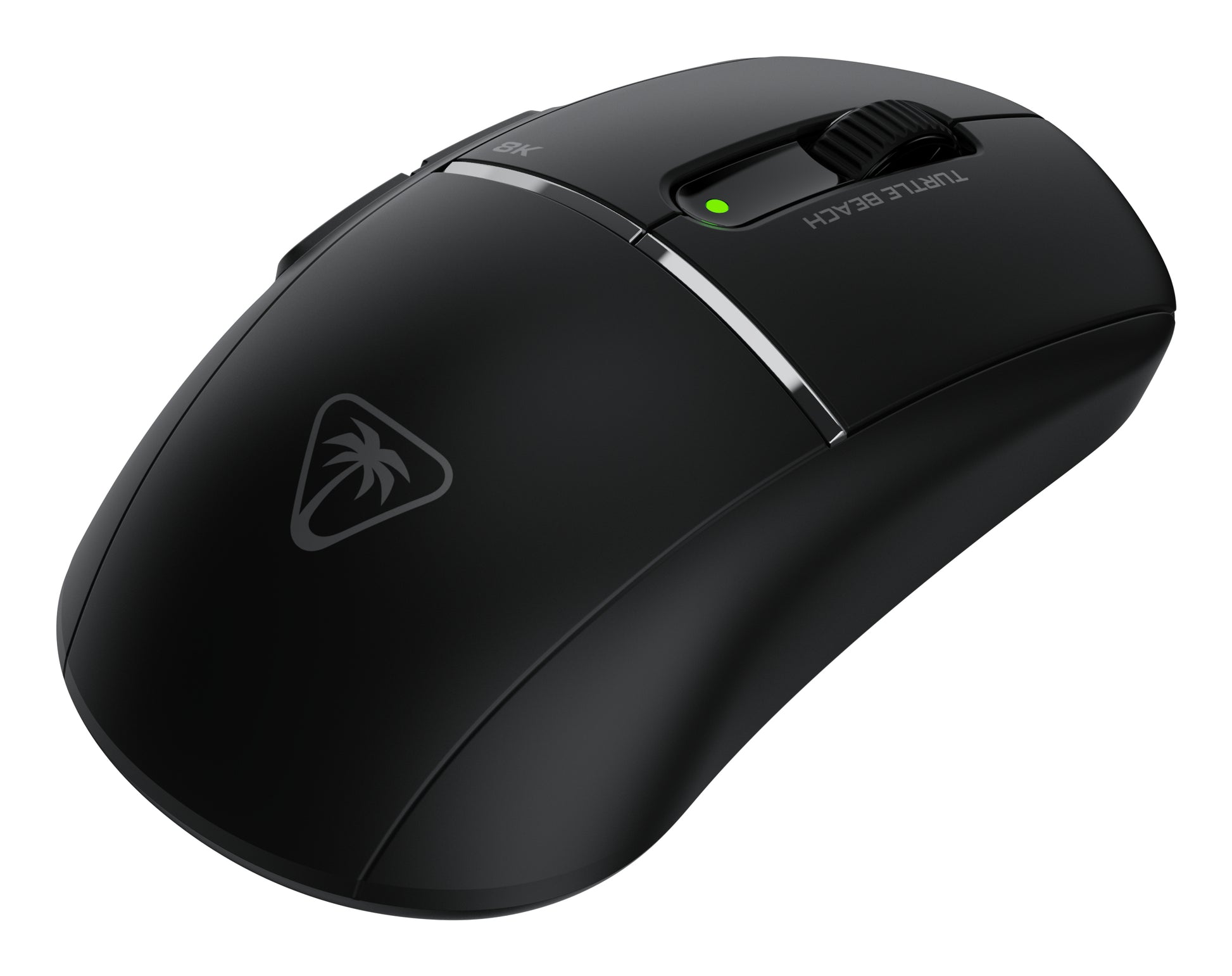 Turtle Beach Burst II Pro Gaming-Maus – kabellos, 8'000 Hz, 8 Tasten, beidhändig, ultraleicht, schwarz
