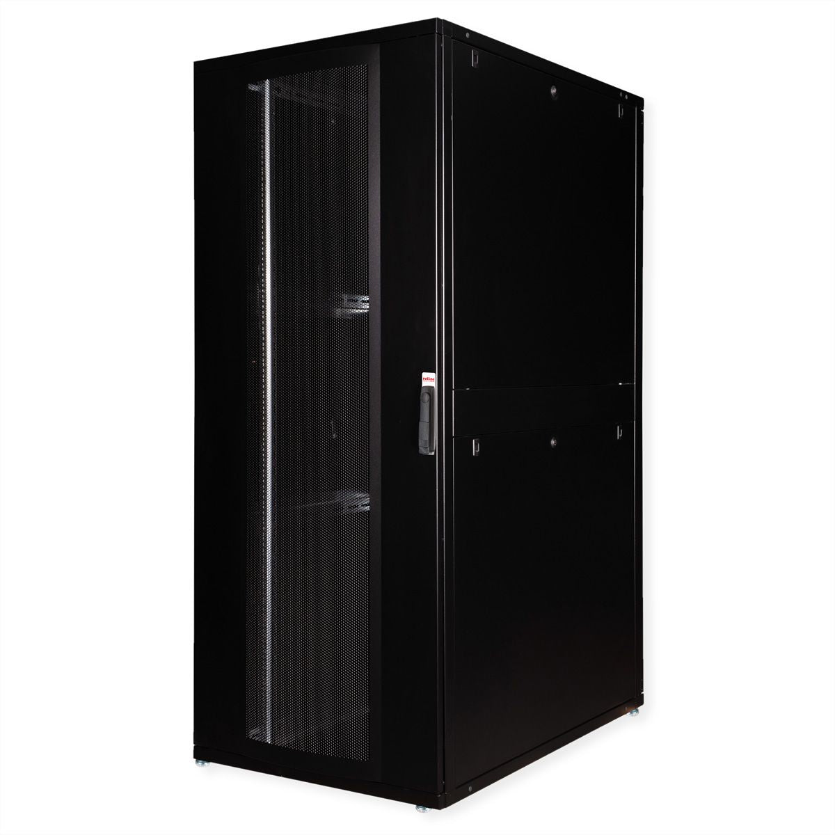 ROLINE Pro – 19" Netzwerkschrank 42U, IP20, abschliessbar, 800 × 1200 × 1970 mm, schwarz, Stahl