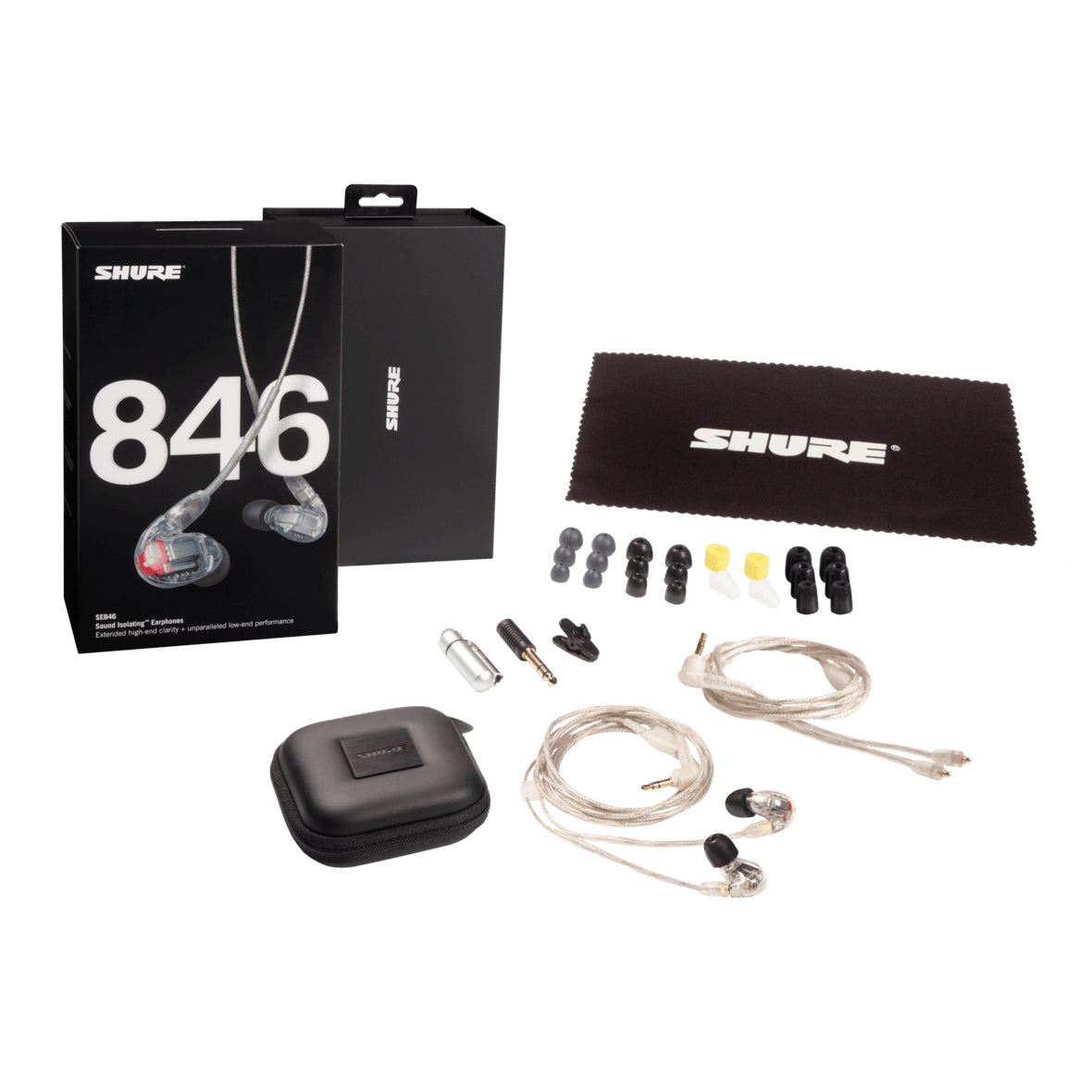 Shure SE846G2 – In-Ear Kopfhörer – 3,5 mm Klinke, geschlossen – Schwarz