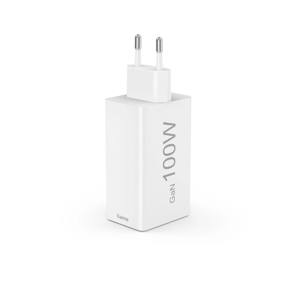 Hama Netzteil – 100 W, 2× USB-C + 1× USB-A, PD, QC 2.0/3.0, GaN – für Laptops, Smartphones, Tablets