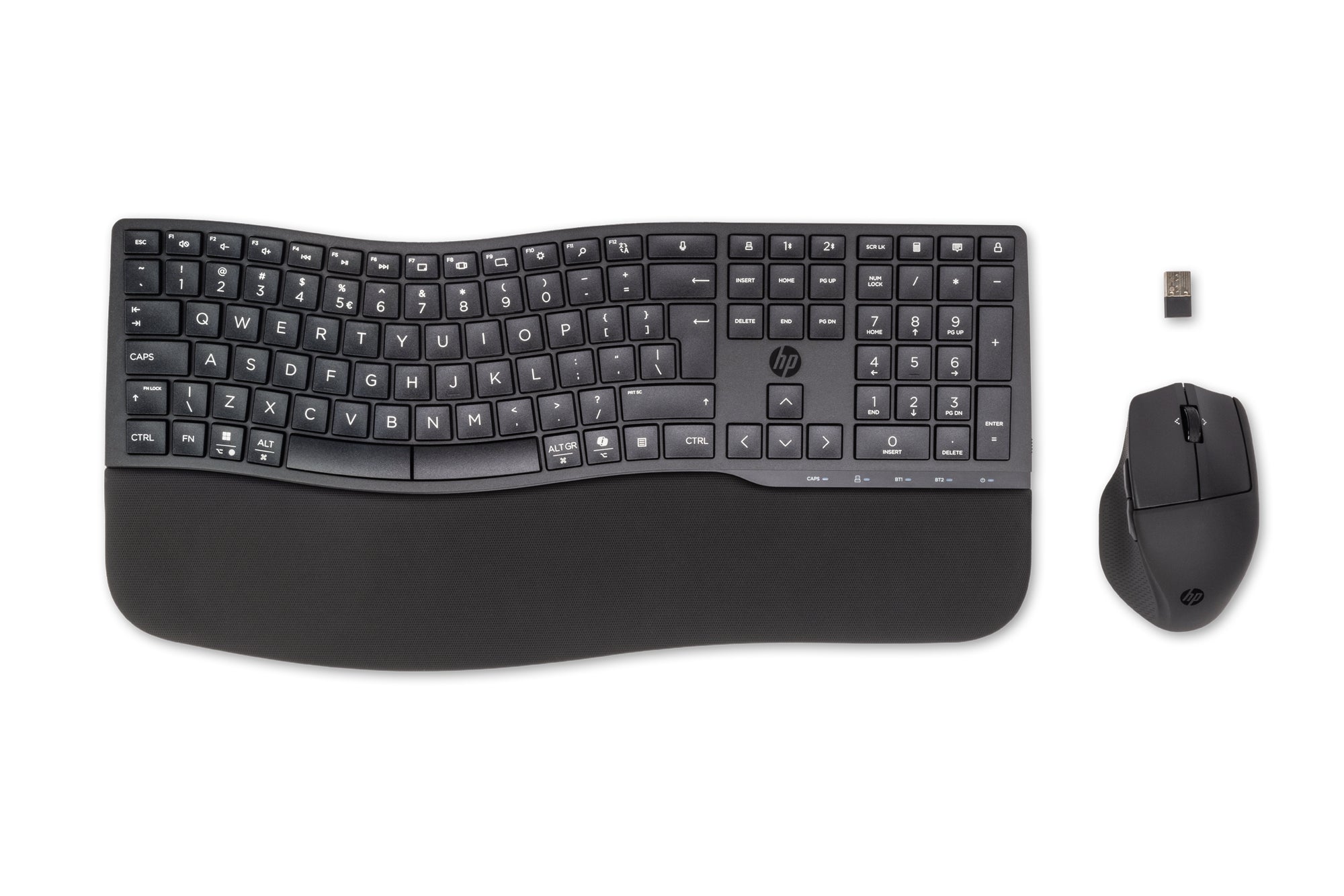 HP 680 Comfort Dual-Mode – Tastatur, kabellos (Bluetooth/2,4 GHz)