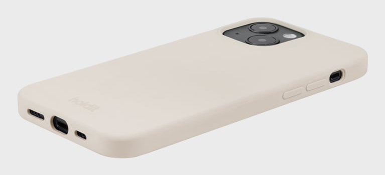 HoldIt Backcover – für Apple iPhone 17, Silikon+PC, Beige