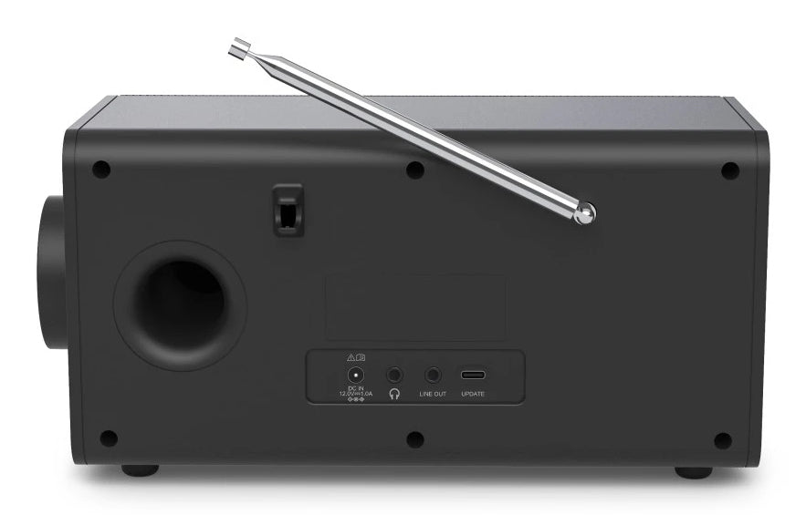 Hama DR1001 – Radiowecker DAB+/FM, Bluetooth, 2 Weckzeiten – Schwarz