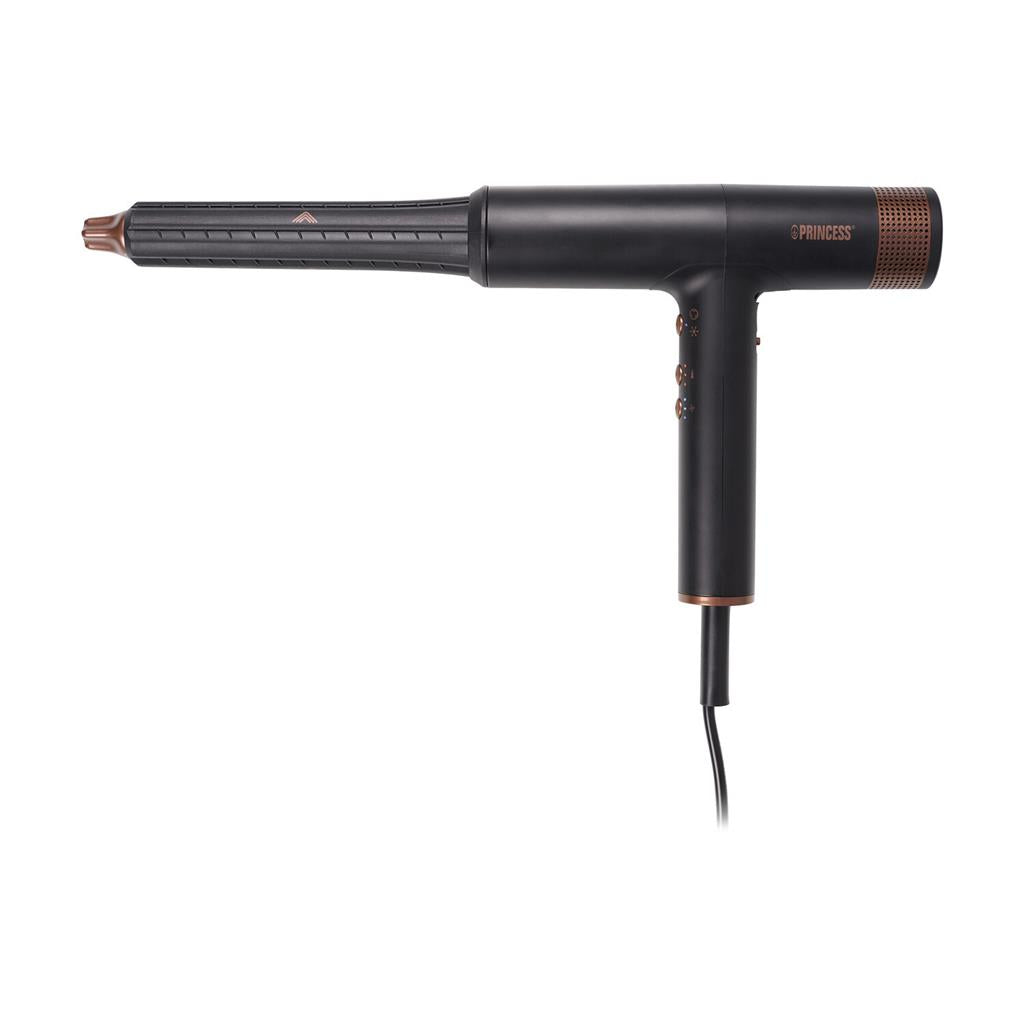 Princess Warmluftbürste Airstyler Pro 7-in-1 – 2000 W, Ionenfunktion – 1,8 m Kabellänge – Schwarz