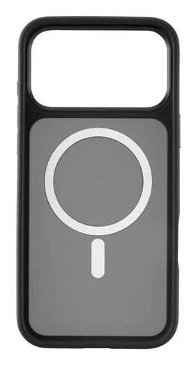Black Rock Backcover – für Apple iPhone 17 Pro Max, MagSafe, PC+TPU, Schwarz