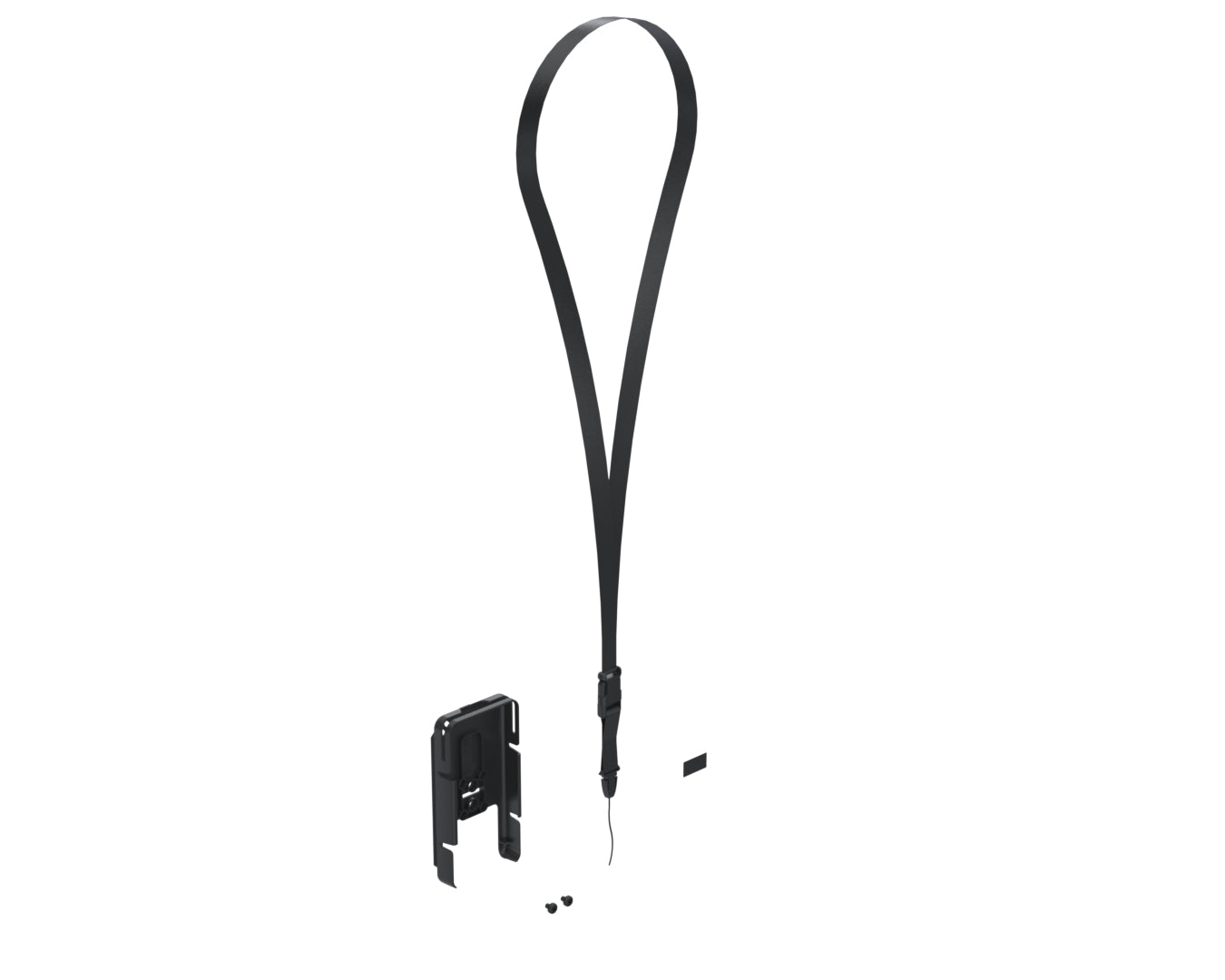Ergonomic Solutions Schultergurt, Schwarz, für Miura M020