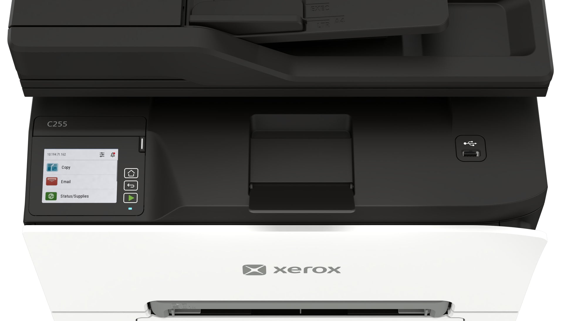 Xerox C255A – Farbe, A4, Duplex, WLAN, LAN, USB, 26 ppm, AirPrint, Mopria