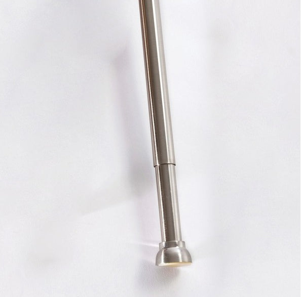 Spirella Handtuchhalter (Wand) Kreta – 125-220 cm, Aluminium gebürstet, Wandmontiert, ohne Bohren