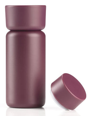 Zone Denmark Singles Isolierflasche 400 ml – Doppelwandig 12 h Heiss, Edelstahl, Schraubdeckel