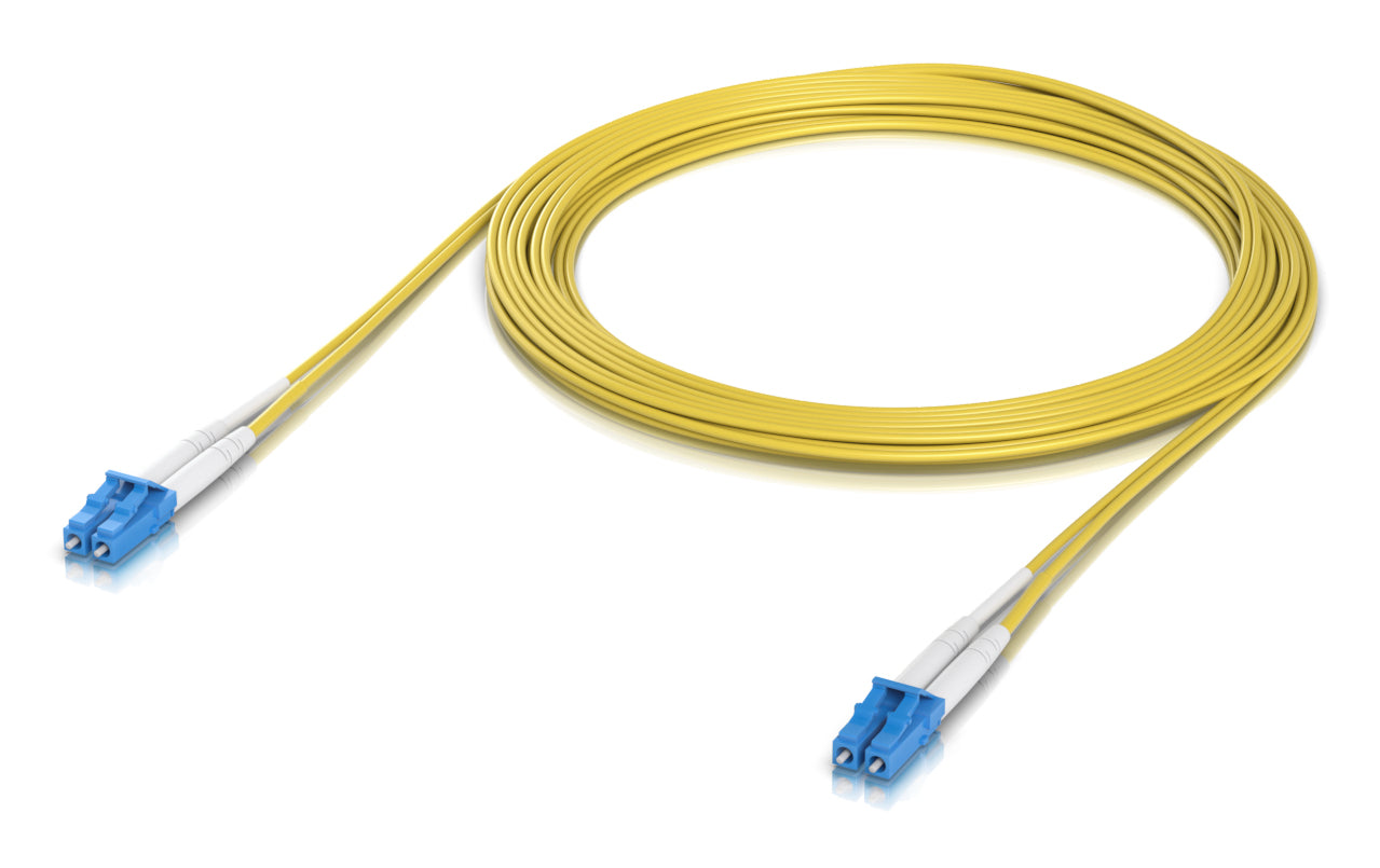 Ubiquiti LWL-Patchkabel – LC–LC, Singlemode (OS2), 100 Gbit/s, 5 m