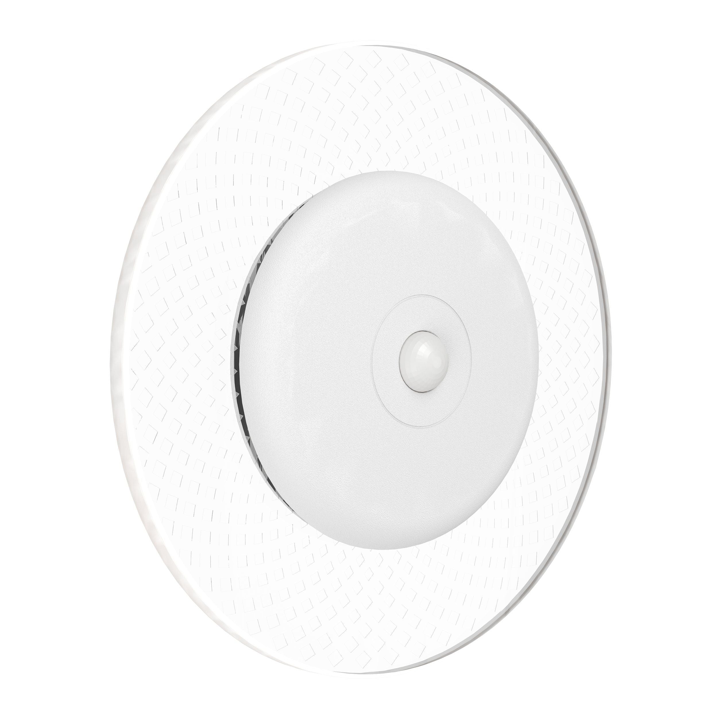 EGLO Wandleuchte Trepella – Ø 11,5 cm, 85 lm, 0,7 W, RGBW, 3000 K, dimmbar, Akku, Fernbedienung, Sensor, weiss