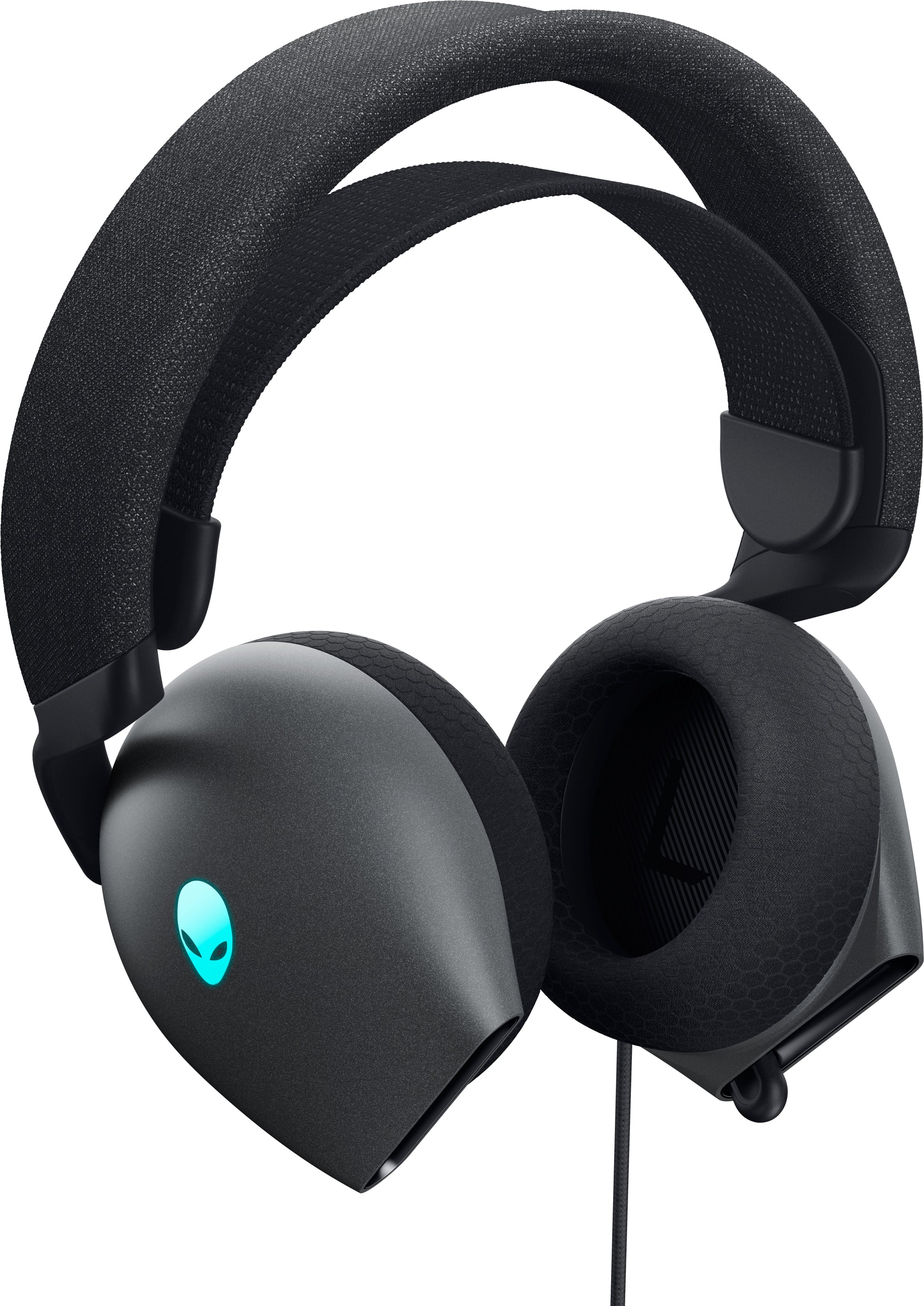 Alienware AW520H Gaming-Headset – Over-Ear, Stereo, Kabelgebunden, 3,5 mm Klinke + USB, Grau