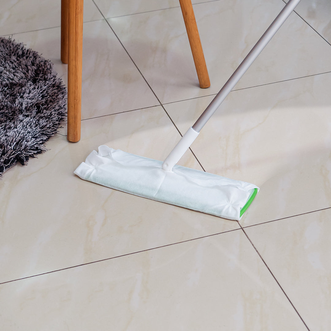 CREaCLEAN Einmal-Wischtuch WET XL – 40 × 21 cm, Polyester, Weiss – 20 Stk.