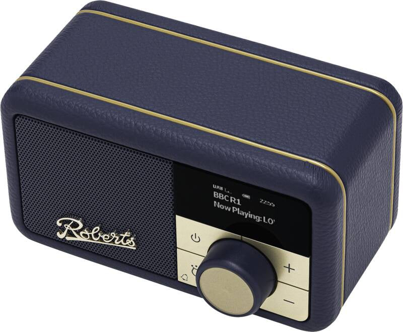Roberts Radio Roberts Revival Petite 2 – Tischradio – UKW, Bluetooth – Dunkelblau