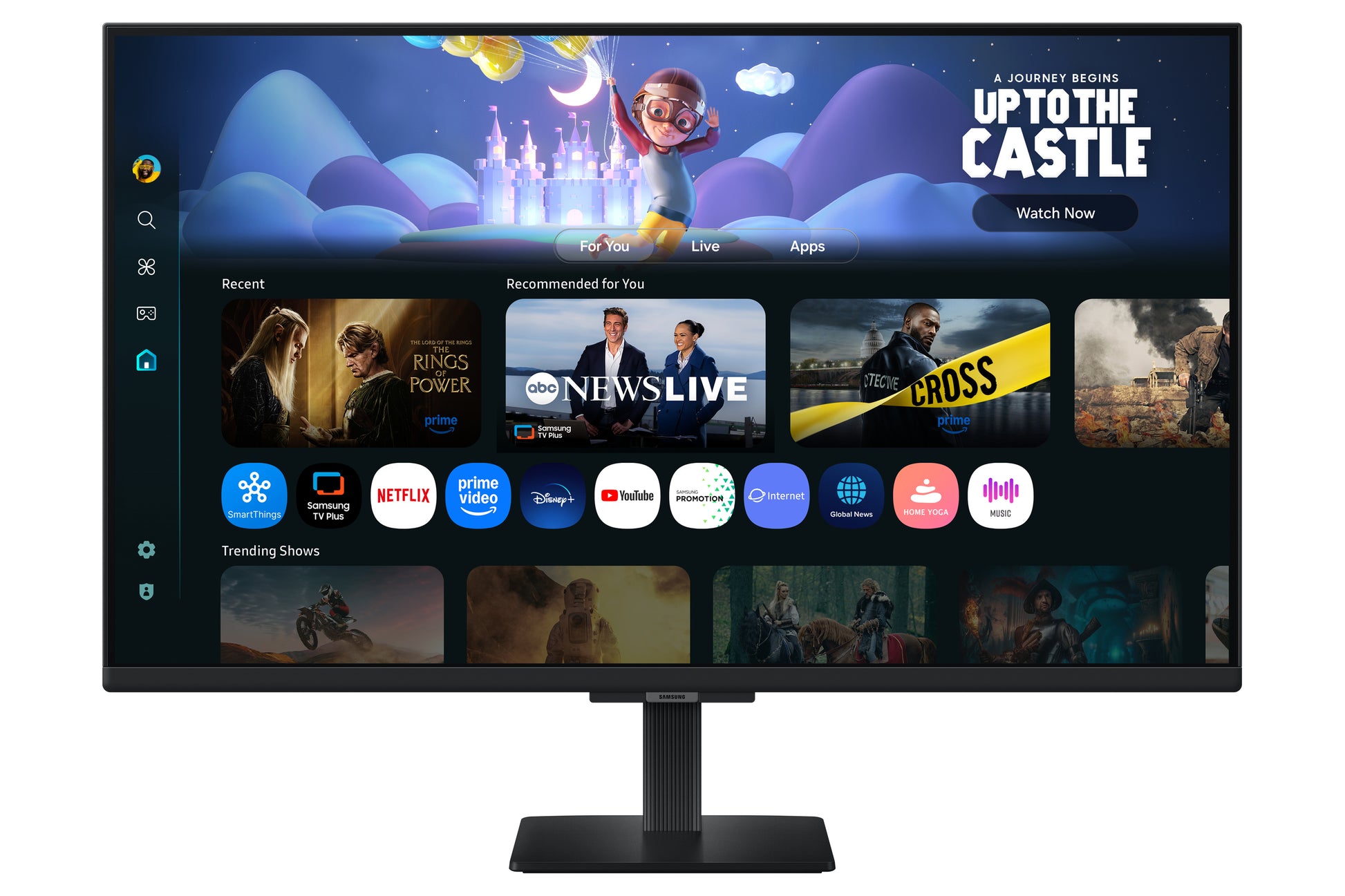 Samsung M50F – Monitor, 1920 × 1080 (Full HD), Smart-TV-Apps