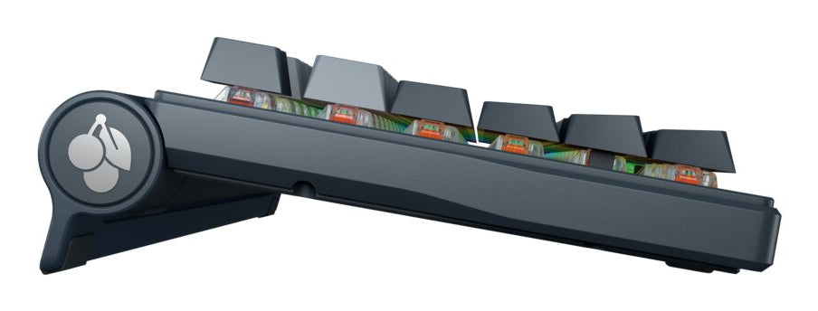 CHERRY XTRFY MX 8.3 – Tastatur TKL – Mechanisch (Cherry MX2A Red) – Bluetooth & 2,4 GHz (USB-C) – AZERTY (FR)
