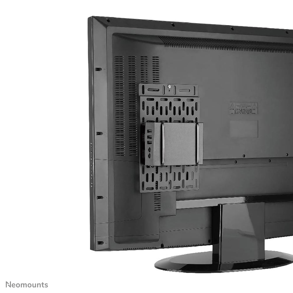 Neomounts Mini-PC-Halterung, Stahl, bis 5 kg, für VESA 75×75/100×100/100×200/200×200, Schwarz