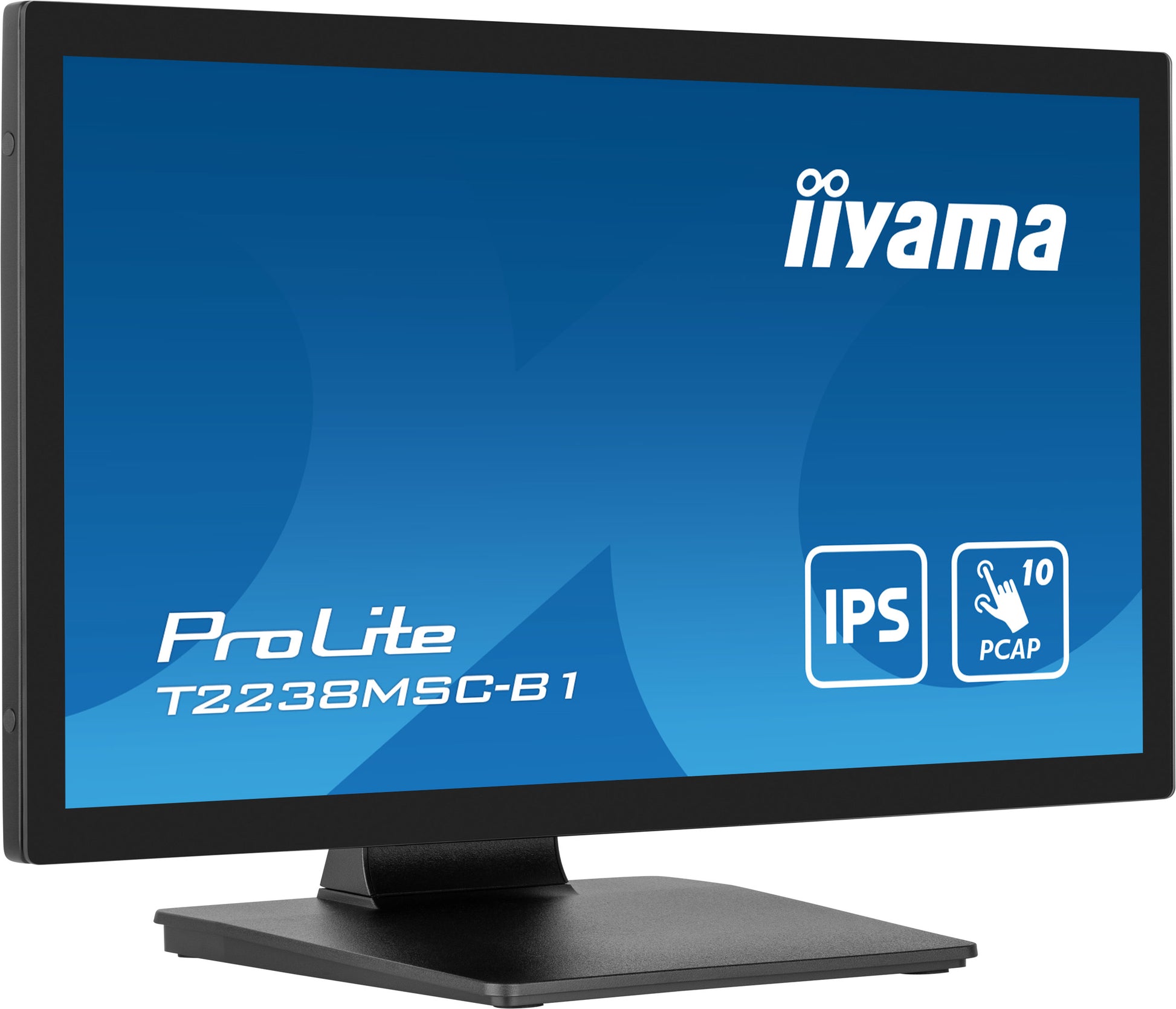 iiyama T2238MSC-B1 – Monitor, 21,5", IPS, Touch, 525 cd/m², DP, HDMI, Integrierte Lautsprecher