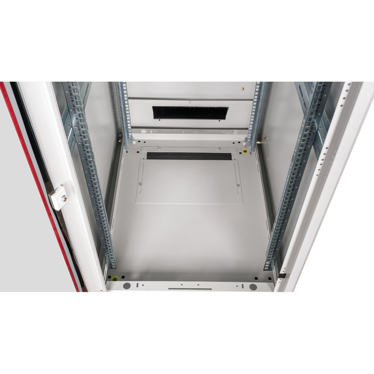 ROLINE Pro – 19" Netzwerkschrank 36U, IP20, abschliessbar, 600 × 800 × 1786 mm, lichtgrau, Stahl