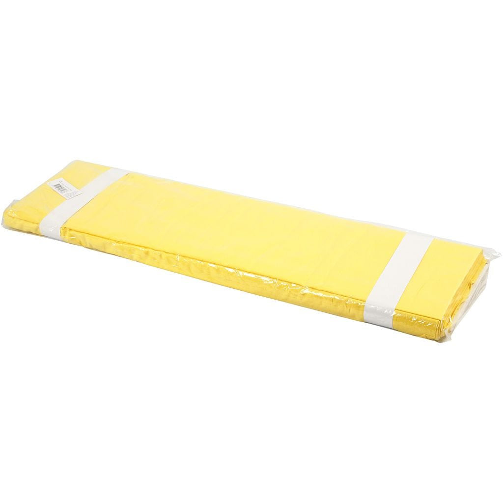 Creativ Company Stoff – gelb – 145 × 1000 cm, Baumwolle