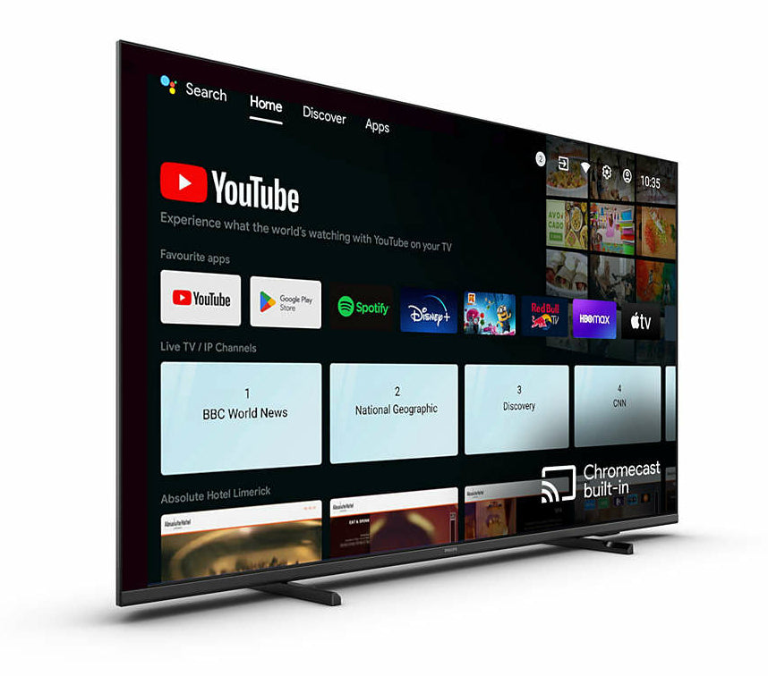 Philips 65HFL4518U/12 – 65" Hotel-TV LED UHD 4K, Android TV