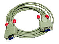 Lindy DB9 weiblich-zu-weiblich Nullmodem-Kabel – 5 m, 9-polig, Crossover, geschirmt