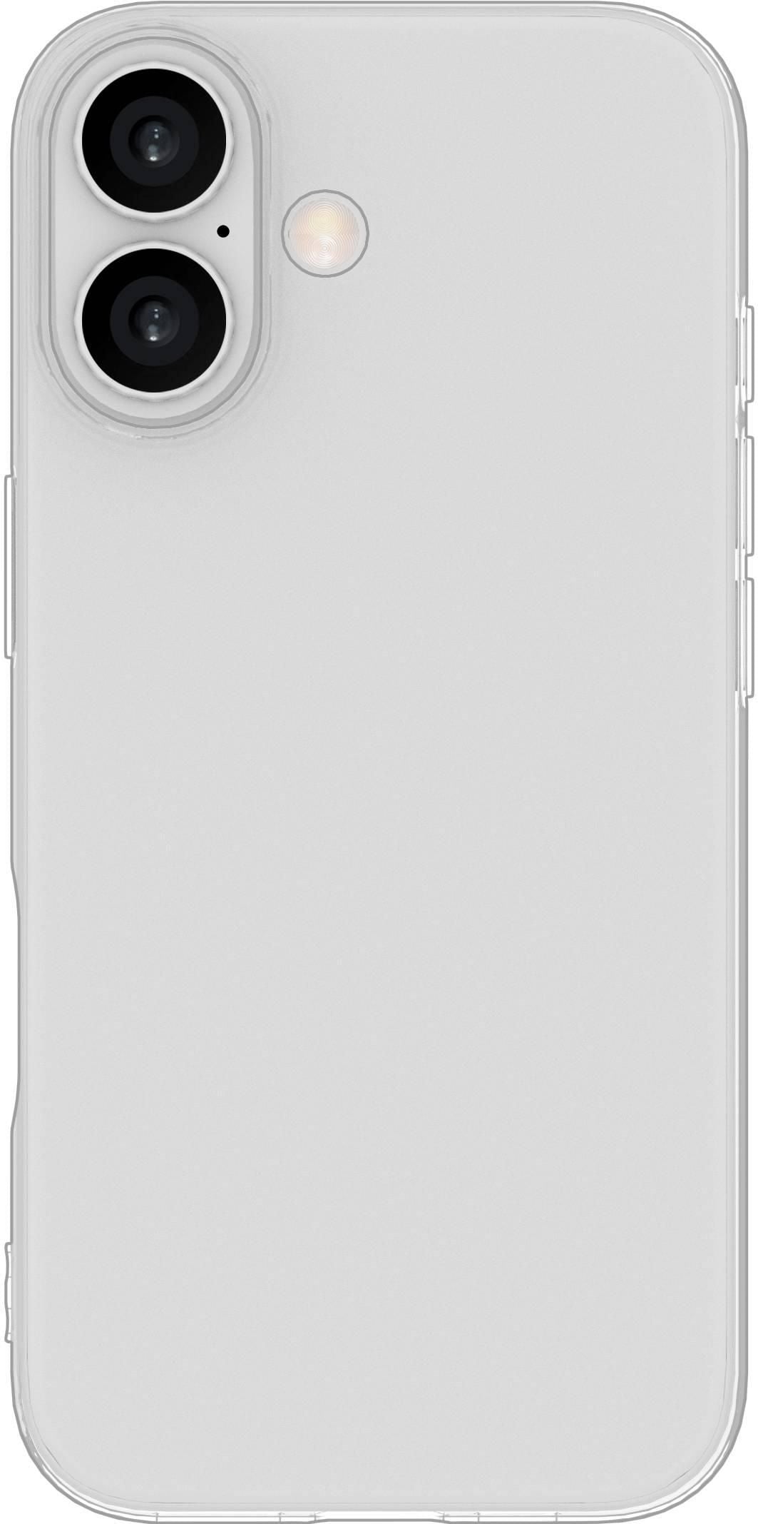 eSTUFF INFINITE (GRS) VIENNA Backcover – für Apple iPhone 17 – Kunststoff, Transparent, bis 1,2 m sturzsicher