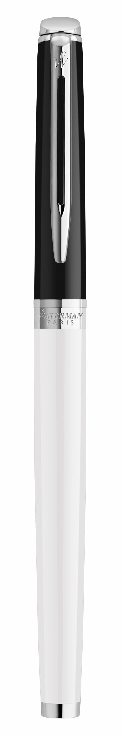 Waterman Hémisphère Colour Blocking Schwarz & Weiss – Lackoberfläche, Geschenkbox