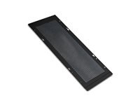 APC Kabelabdeckung, 770×310×2 mm, Regal-Abdeckung, perforiert – schwarz