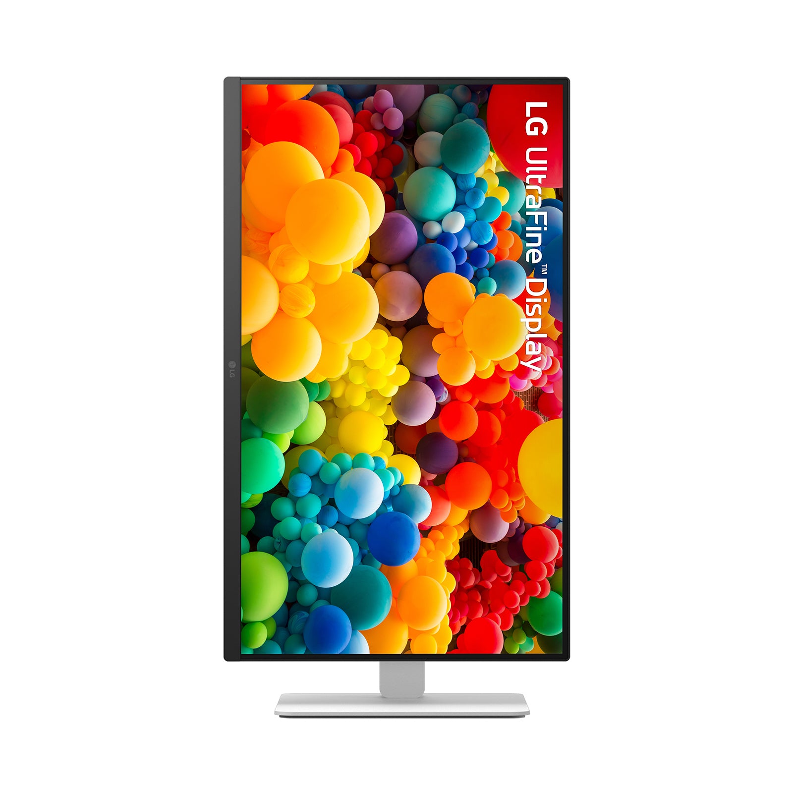 LG 27US550-W – Monitor, 27" 4K UHD (3840 × 2160), IPS, 60 Hz, 300 cd/m², VESA 100 × 100, Weiss