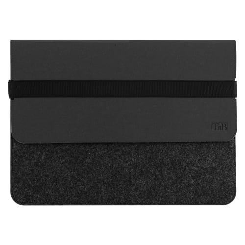 T'nB Notebook-Schutzhülle bis 14" – Schwarz/Grau