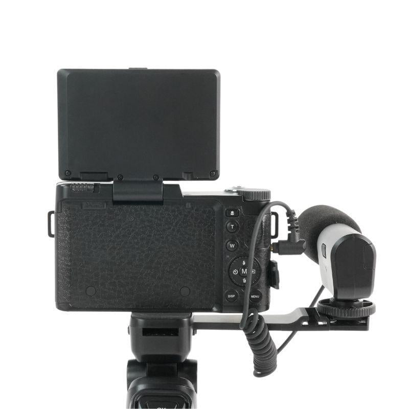 AgfaPhoto VLG4KOPT – Kompaktkamera, 24 MP, 4K 60 fps, 5× optischer Zoom, Schwarz