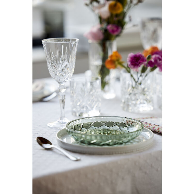 Lyngby Glas Lyngby Trinkglas Melodia – 6er Set, 230 ml, H 8,5 cm, Kristallglas, Transparent, spülmaschinenfest