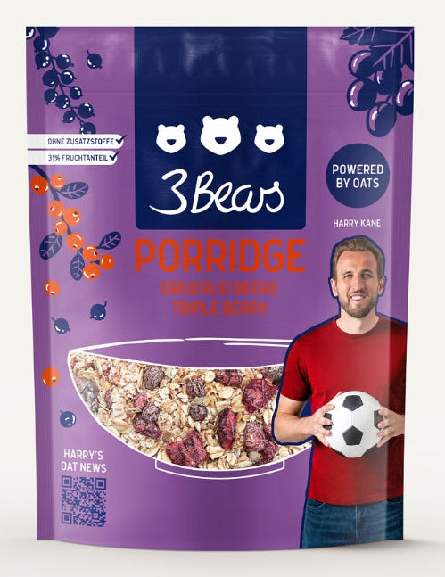3Bears Porridge Beeren, vegetarisch – 400 g