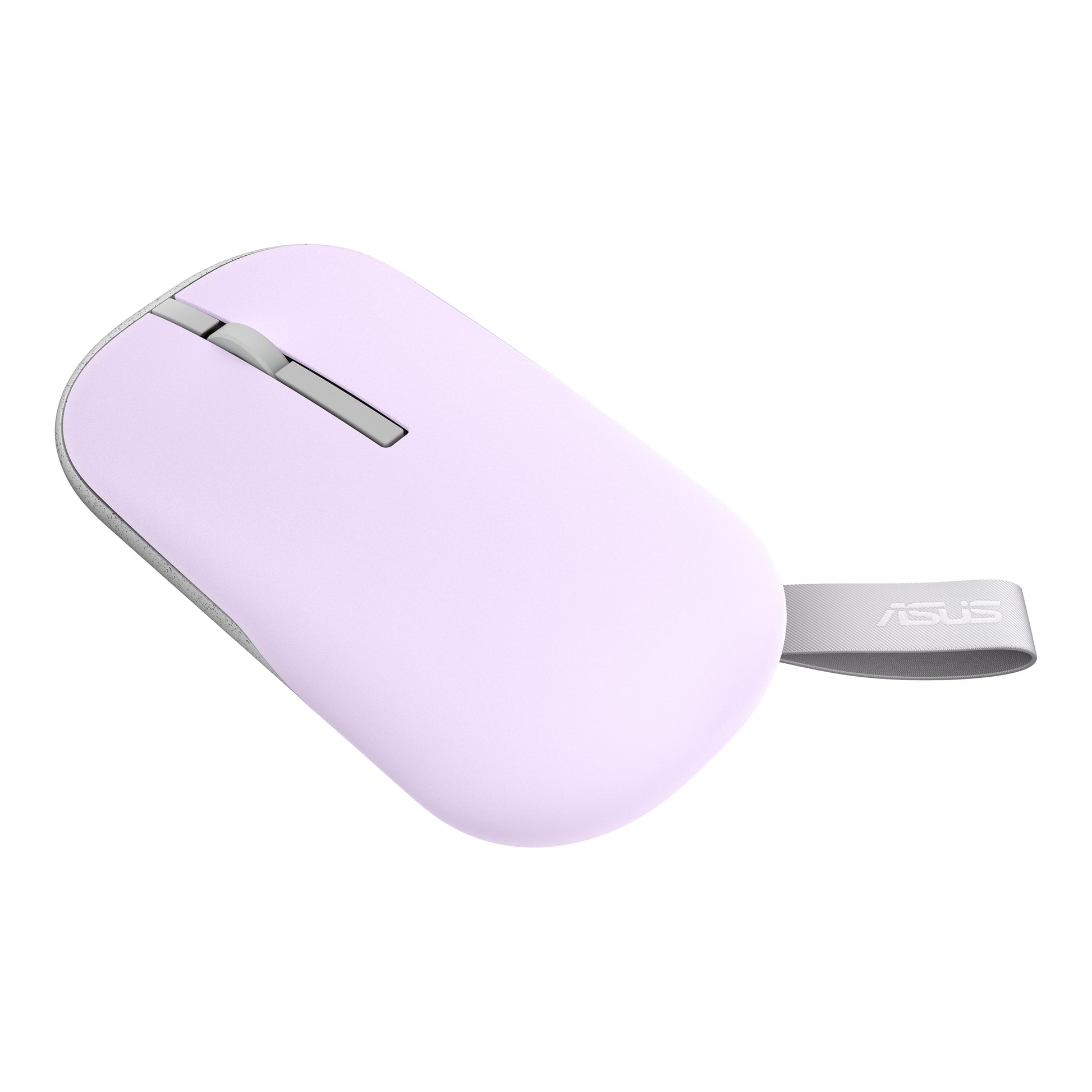 ASUS MD100 – Maus – Kabellos (Bluetooth/2,4 GHz), beidhändig, Grün/Violett