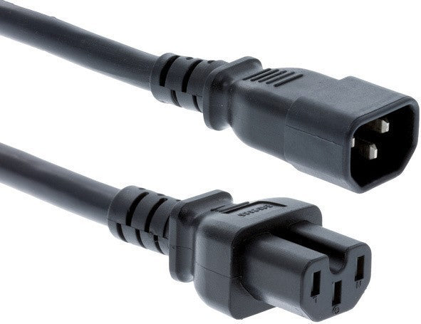 Cisco Netzkabel – IEC C14 zu IEC C15, 250 V/10 A, schwarz