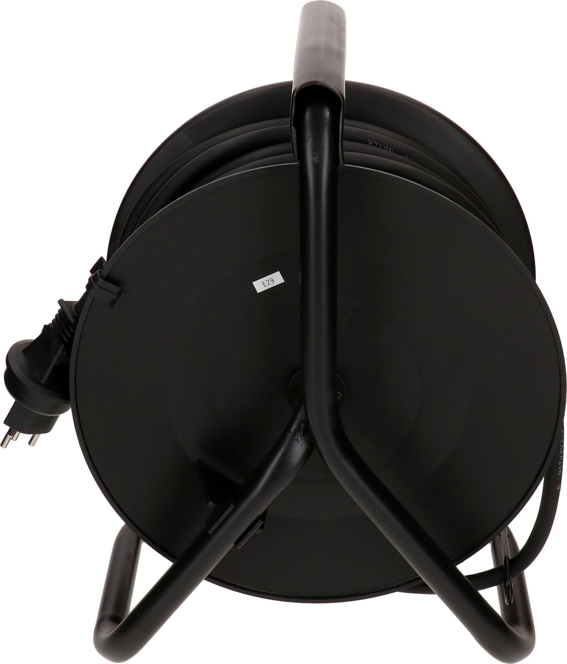 Max Hauri AG Max Hauri Kabelrolle – 3× T13, 33 m, IP55, schwarz