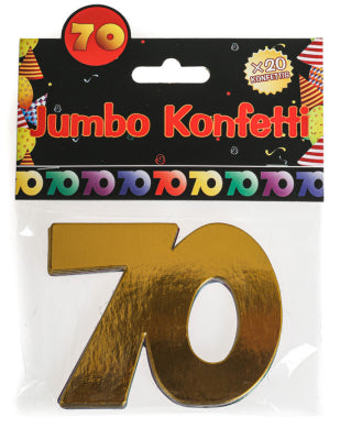 Trendcompany Partykonfetti Kanone Geburtstag – mehrfarbig – 7,5 × 10 cm – Papier – 20 Stk