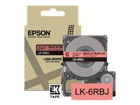 Epson Schriftband – 24 mm × 8 m, rot, schwarz – LK-6RBJ
