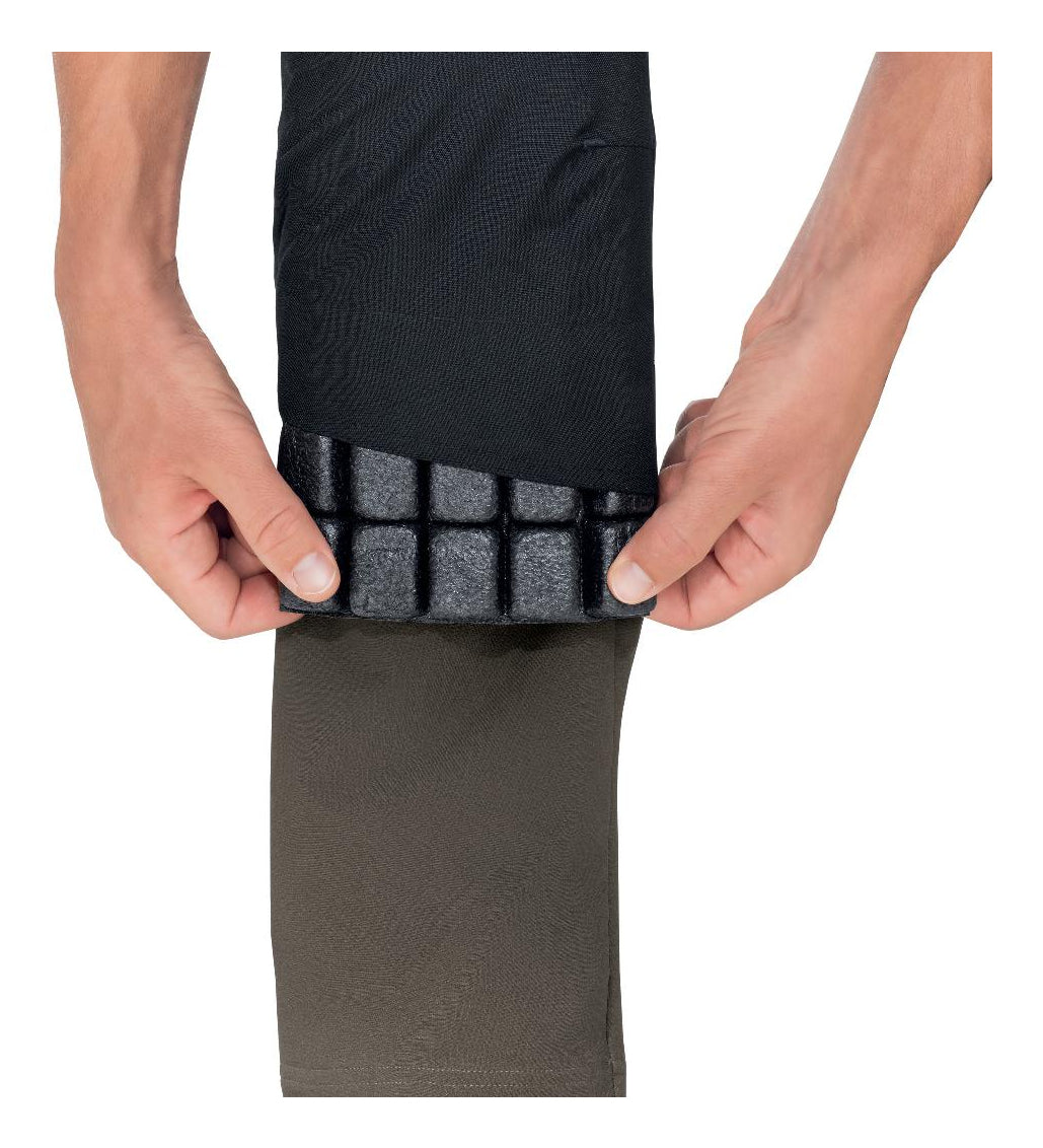 Uvex suXXeed craft Hose – Schwarz/Khaki, Polyester/Elastan, 4-Wege-Stretch, Knieschutz, Reflektierend