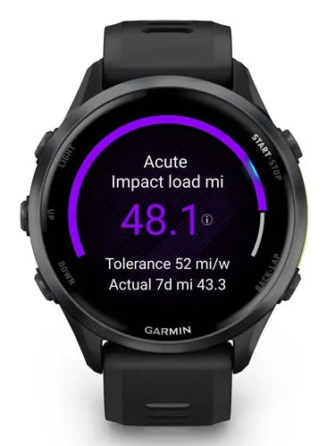 Garmin Forerunner 970 – GPS-Smartwatch – 47 mm, 1,4", GPS, Bluetooth, AMOLED, Saphirglas, 5 ATM, Schwarz, Sport