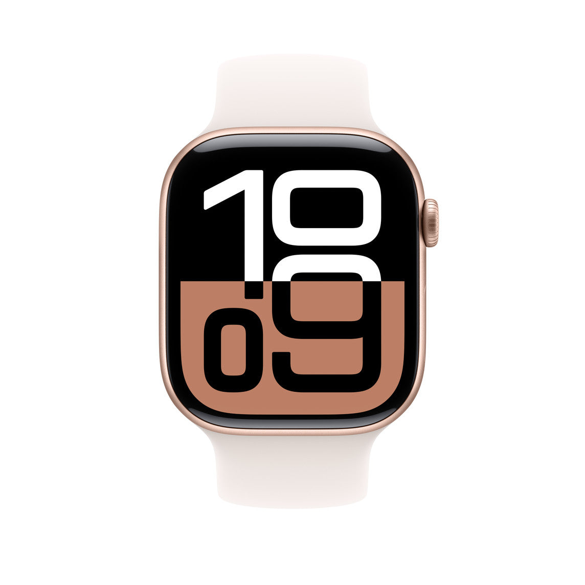 Apple Light Blush Sport Band – Armband – für Apple Watch 46 mm, Hellrosa, M/L, Polymer