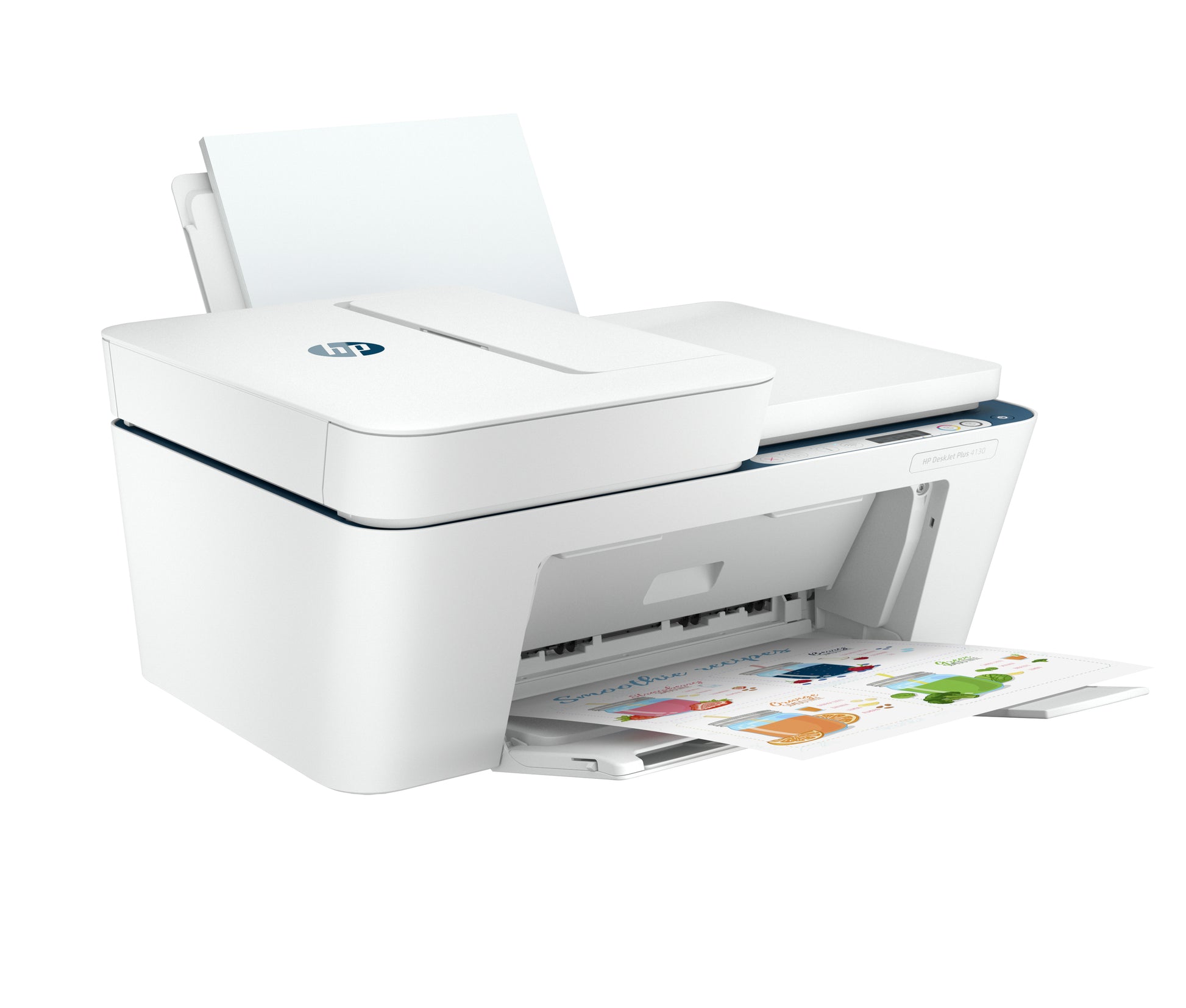 HP DeskJet Plus 4130 – Farbtintenstrahl-Multifunktionsdrucker, A4, 4-in-1, Duplex, ADF, WLAN, AirPrint