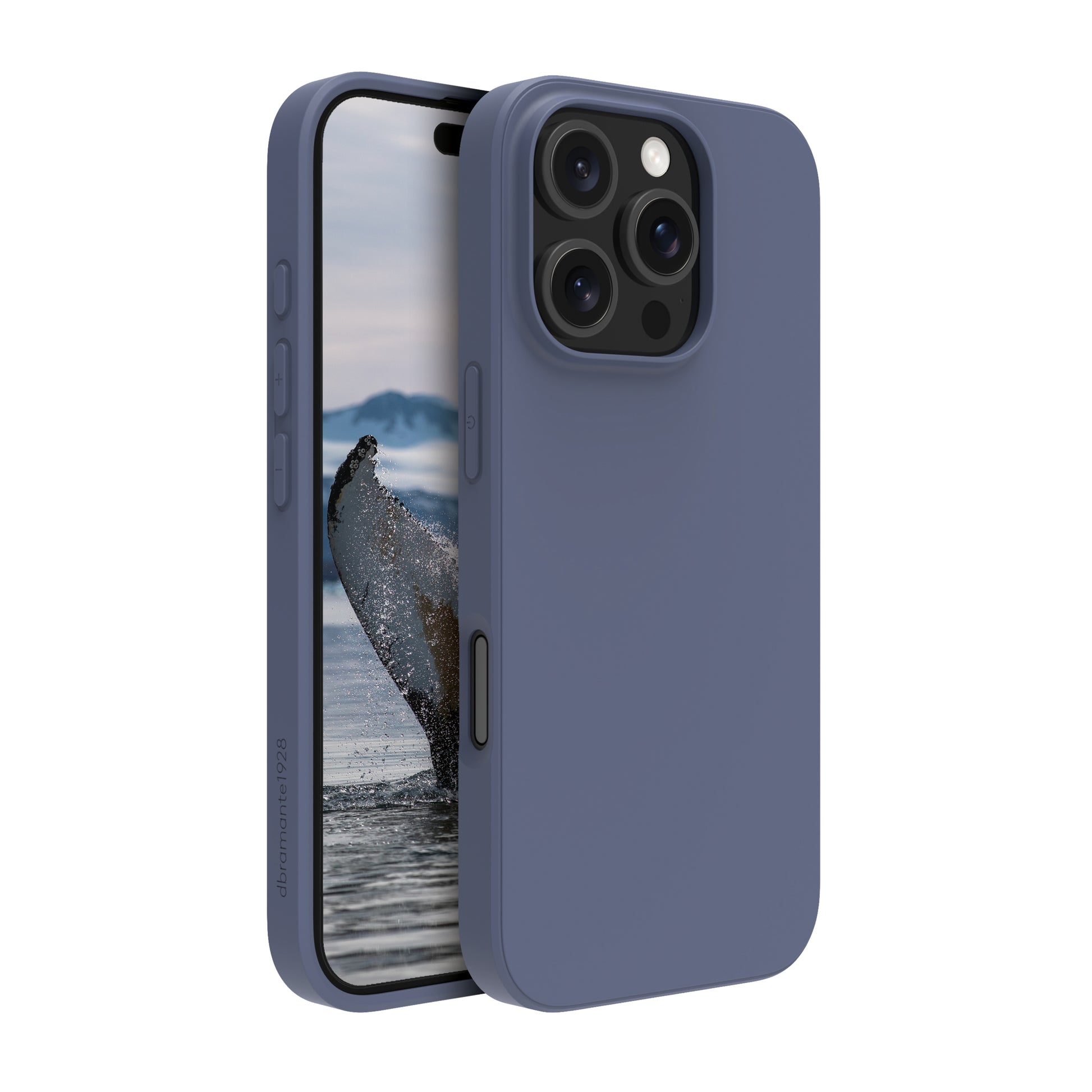 dbramante1928 Greenland Backcover – für Apple iPhone 16 Pro, recycelbarer Kunststoff, Pacific Blue