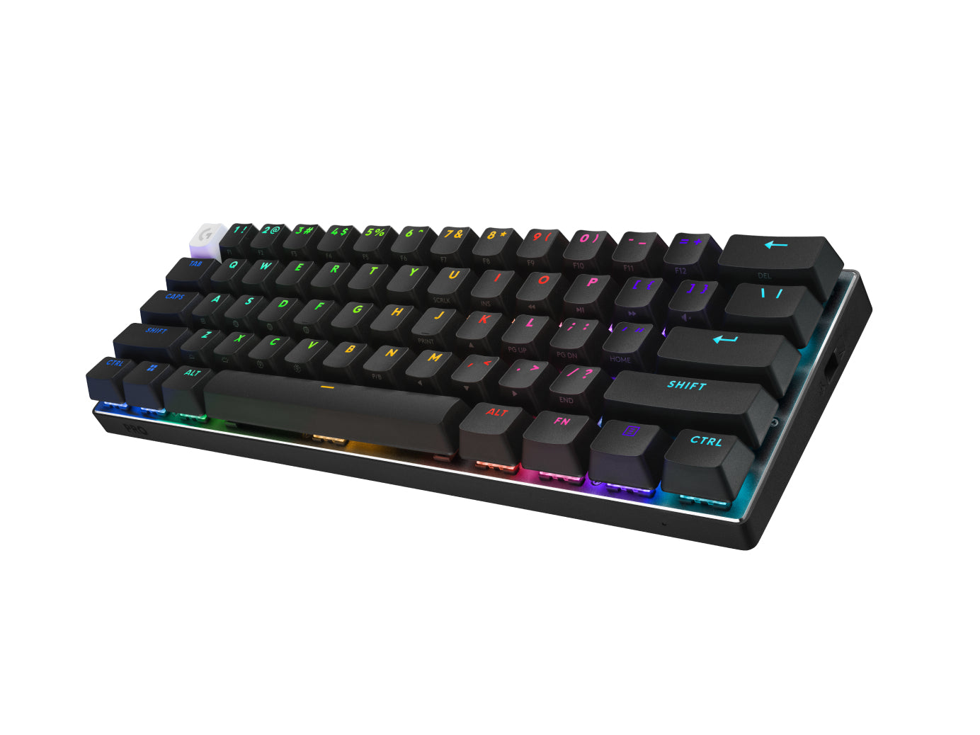 Logitech G Pro X 60 – Gaming-Tastatur 60% – Mechanisch, RGB – Bluetooth & 2,4 GHz (Nano-Empfänger, USB-A)