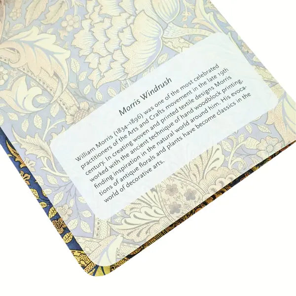 Paperblanks Notizheft – A6 – 80 Seiten – 100 g/m² – Hardcover, perforiert, abgerundete Kanten, blau, FSC