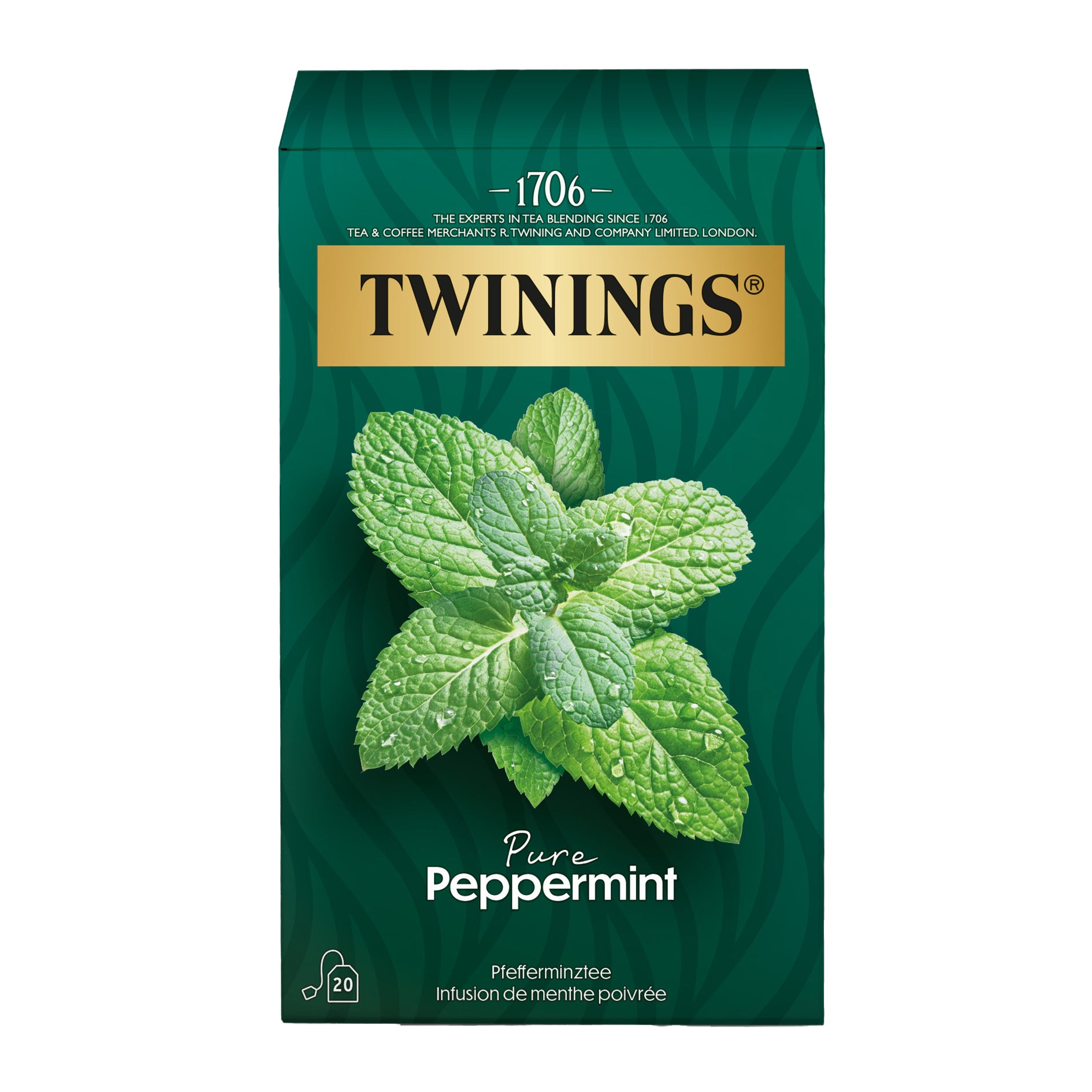 Twinings – Pure Pfefferminze – Teebeutel, Kräutertee – 20 Beutel
