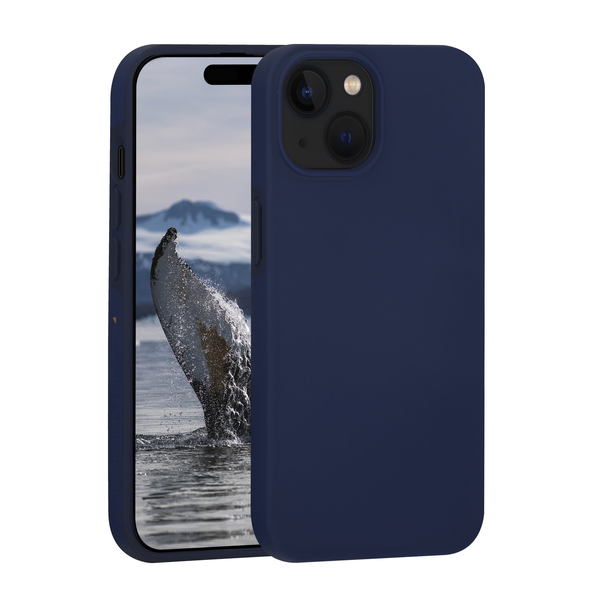dbramante1928 Iceland D3O – Rückcover – für Apple iPhone 15/15 Plus, MagSafe, Recycling-Kunststoff, Blau