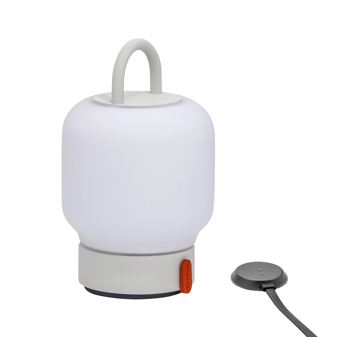 Kooduu Tischleuchte LOOME – LED 1 W, 103 lm, 2700 K, dimmbar, Akku – Weiss